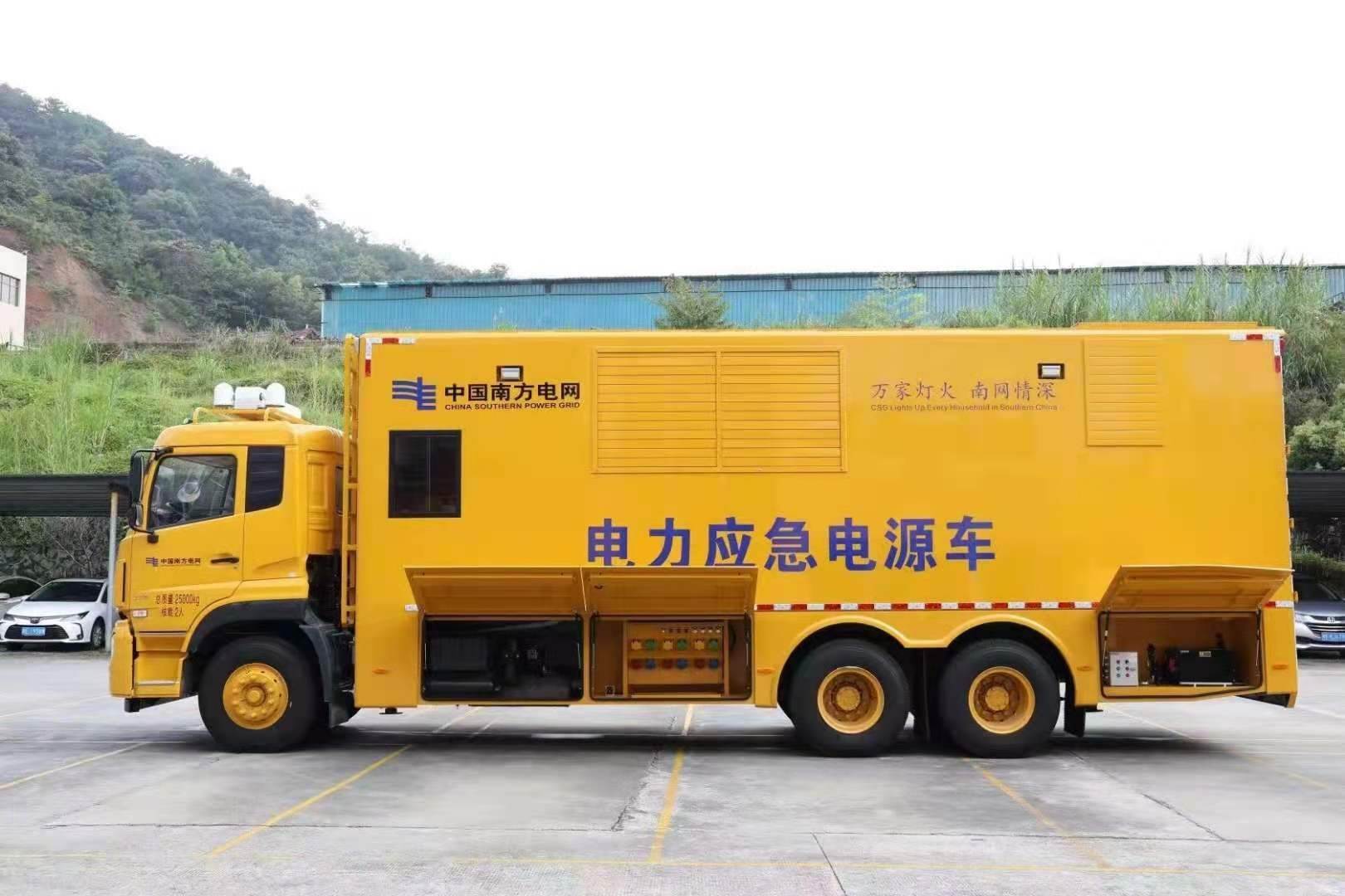 长白安康大型柴油发电机发电车UPS电源出租租赁